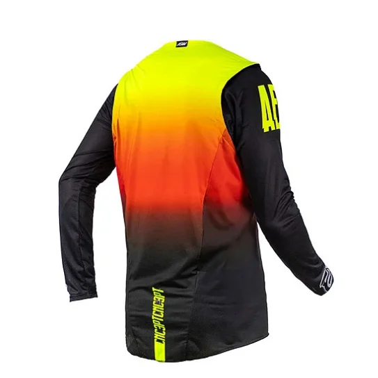 Camisa ASW Concept Future 2025 Vermelho/Preto/Amarelo Flúor